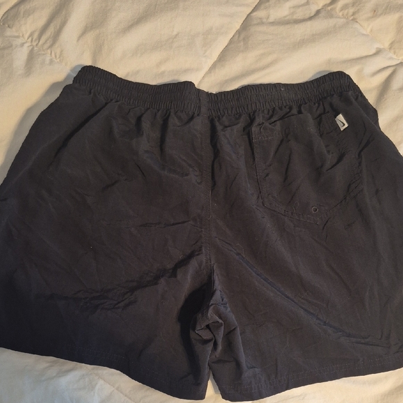 Nike Black Shorts with Black & White Drawstring. Mulicolor Nike Logo - Picture 7 of 9